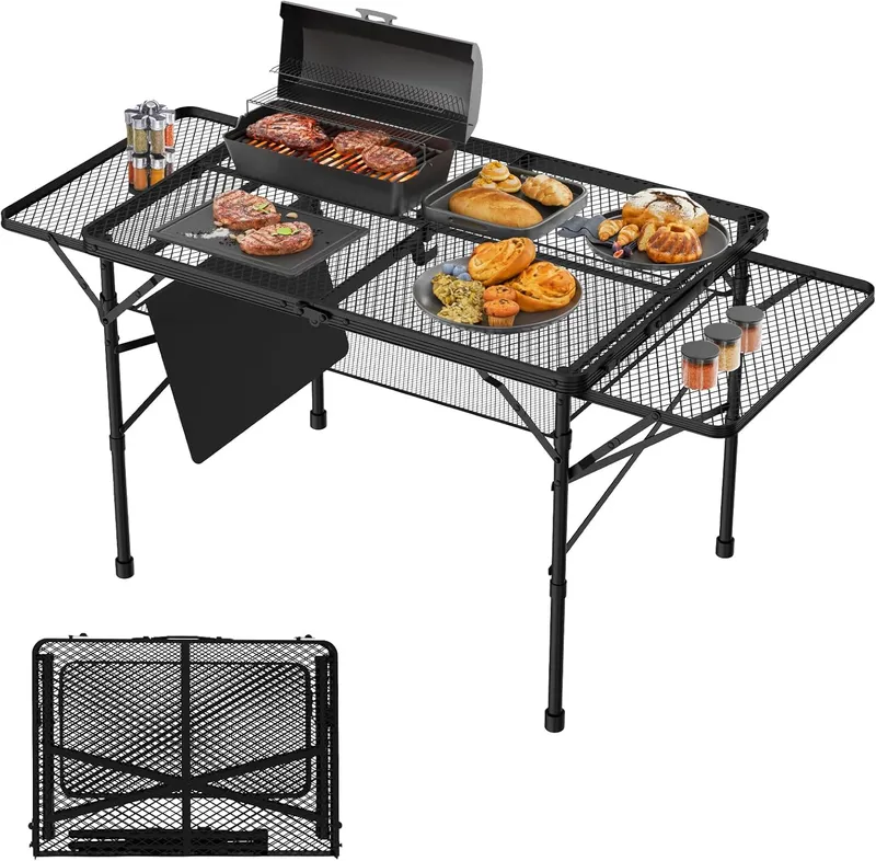 WildFinder Folding Table with 2 Wing Panels
