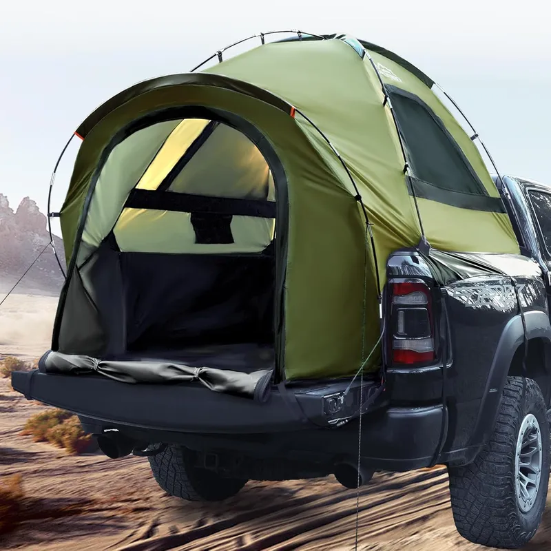 WildFinder Waterproof PU3000mm Pickup Truck Tent for Camping Bed